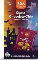 365 by Whole Foods Market Chocolate Chip Animal Cookie Multipack 10ct, 7 OZ