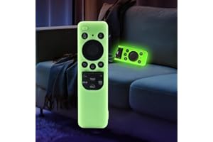 Glow Silicone Case Cover for Samsung TV Remote Control Cover with Strip, for BN59-01432J BN59-01432A Smart TV Solar Panel Con
