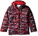 Columbia Big Boys' Lightning Lift Jacket, Mountain Red Dot Print, Small