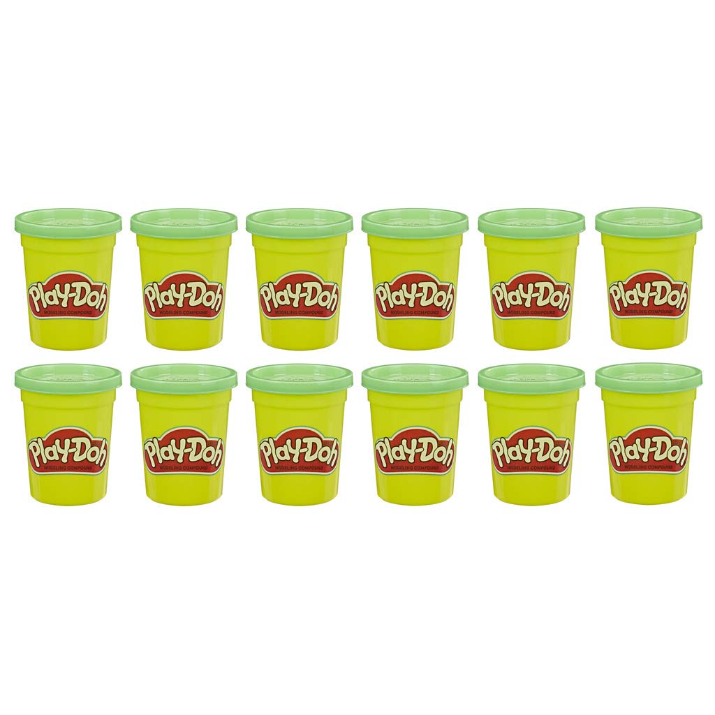 Play-Doh Bulk 12-Pack of Green Non-Toxic Modeling Compound, 4-Ounce Cans