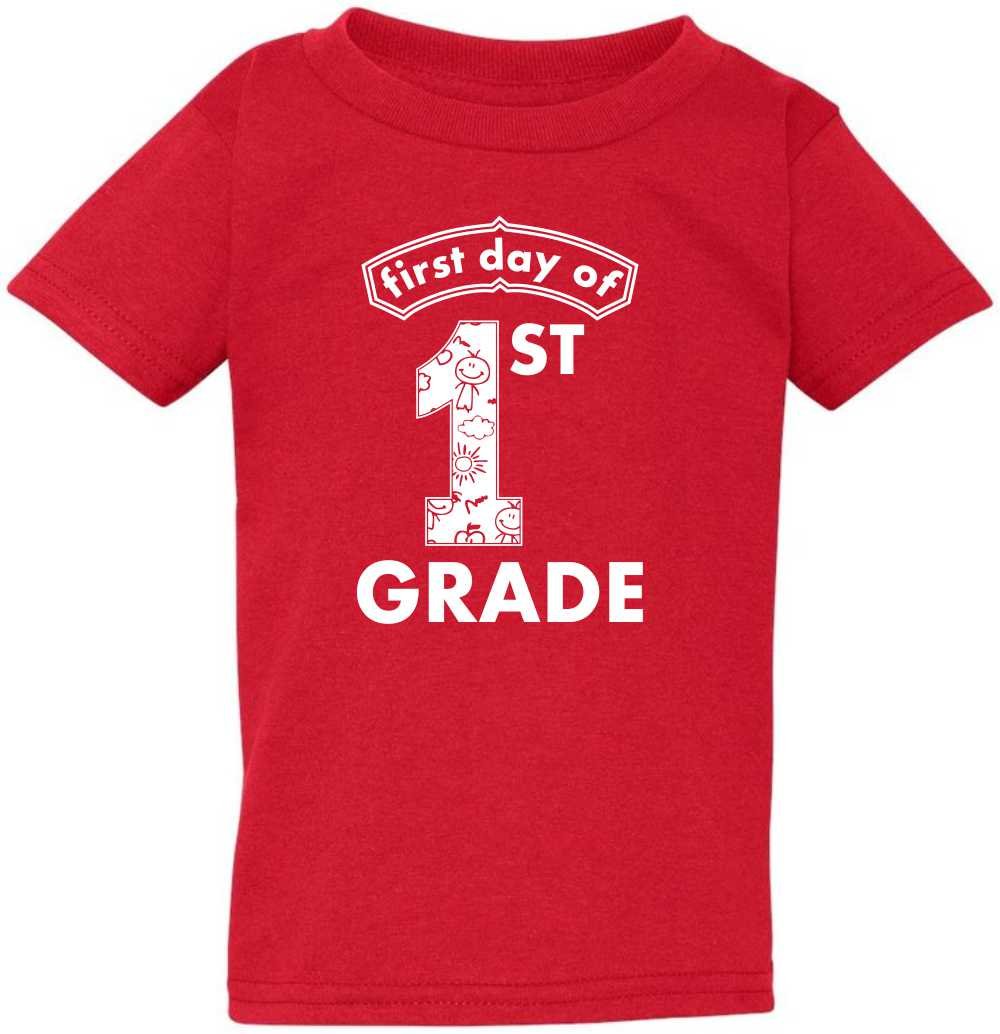Allstar First 1st Day Of First Grade T Shirt 6243 Jznovelty allstar-first-1st-day-of-first-grade-t-shirt-6243-jznovelty