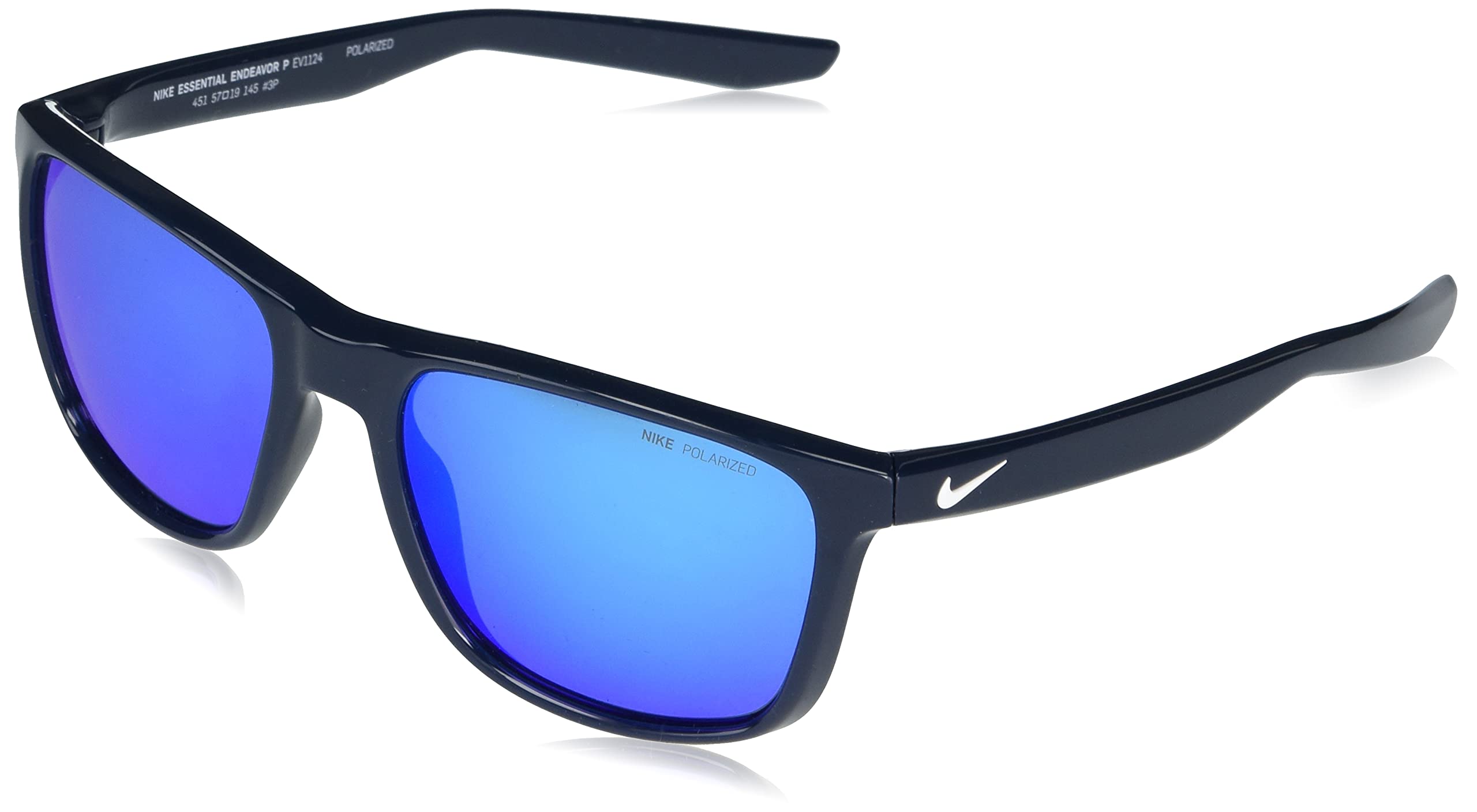 Photo 1 of ***DAMAGED, SEE PHOTOS***Nike Golf Endeavor P Polarized Square Sunglasses, Obsidian, OneSize