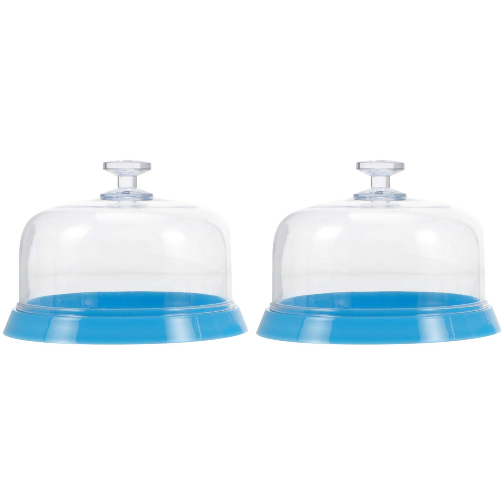 UKCOCO Watch Movement Cover Plastic Anti-dust Tray Storage Box for Watches Movement Parts 2pcs