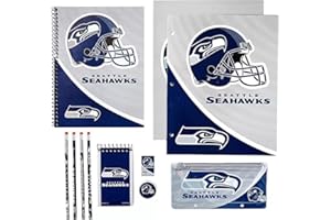 Pro Specialties Group NFL Stationery Set (11 Piece), One Size, Multicolor