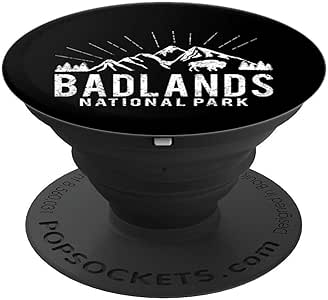 Amazon.com: Badlands National Park South Dakota Outdoor Lovers Gift Popsockets Grip And Stand ...