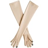 Coolibar Long Full Finger UV Sun Gloves - UPF 50+ Sun Protection - Culebra