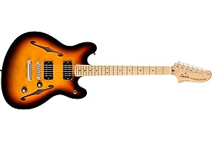 Fender Squier Affinity Series Starcaster Electric Guitar, 3-Color Sunburst
