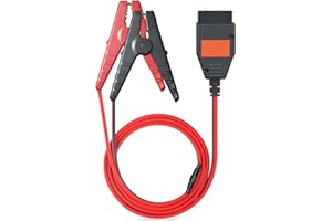 OSZNMMG OBD2 Memory Saver Connector ECU Connector Emergency Memory Saver Battery Replace Tool Universal