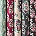 Connecting Threads Print Collection Precut Quilting Fabric Bundle Fat Quarters (Jardin de Nicolette)