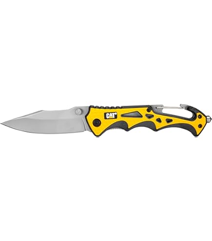 Amazon.com: Cat 980007 Drop Point Folding Every Day Carry