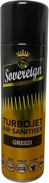 Sovereign Aerosols Designer Fragrances 3 x Turbojet Air Sanitiser 500ml Bundle view 6