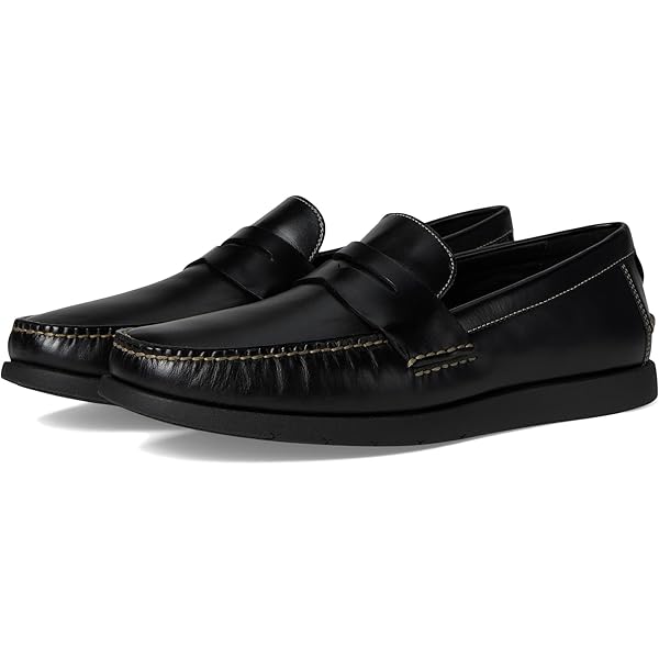 Amazon.com | Cole Haan Men's Grand 4-Eye Loafers, Black Nubuck