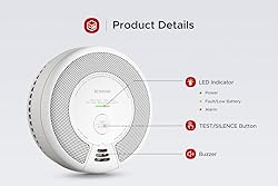 X-Sense Wireless Interconnected Combination Smoke