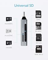 Anker USB-C Card Reader SD MicroSD UHS-I for MacBook Pro Galaxy S10 view 3
