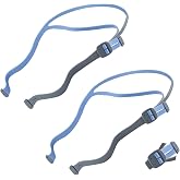 2-Pack Replacement Headgear Compatible with AirFit P10 &amp; N30, Adjustable Headgear Strap, Soft Elastic Material &amp; Quick-Fit Design