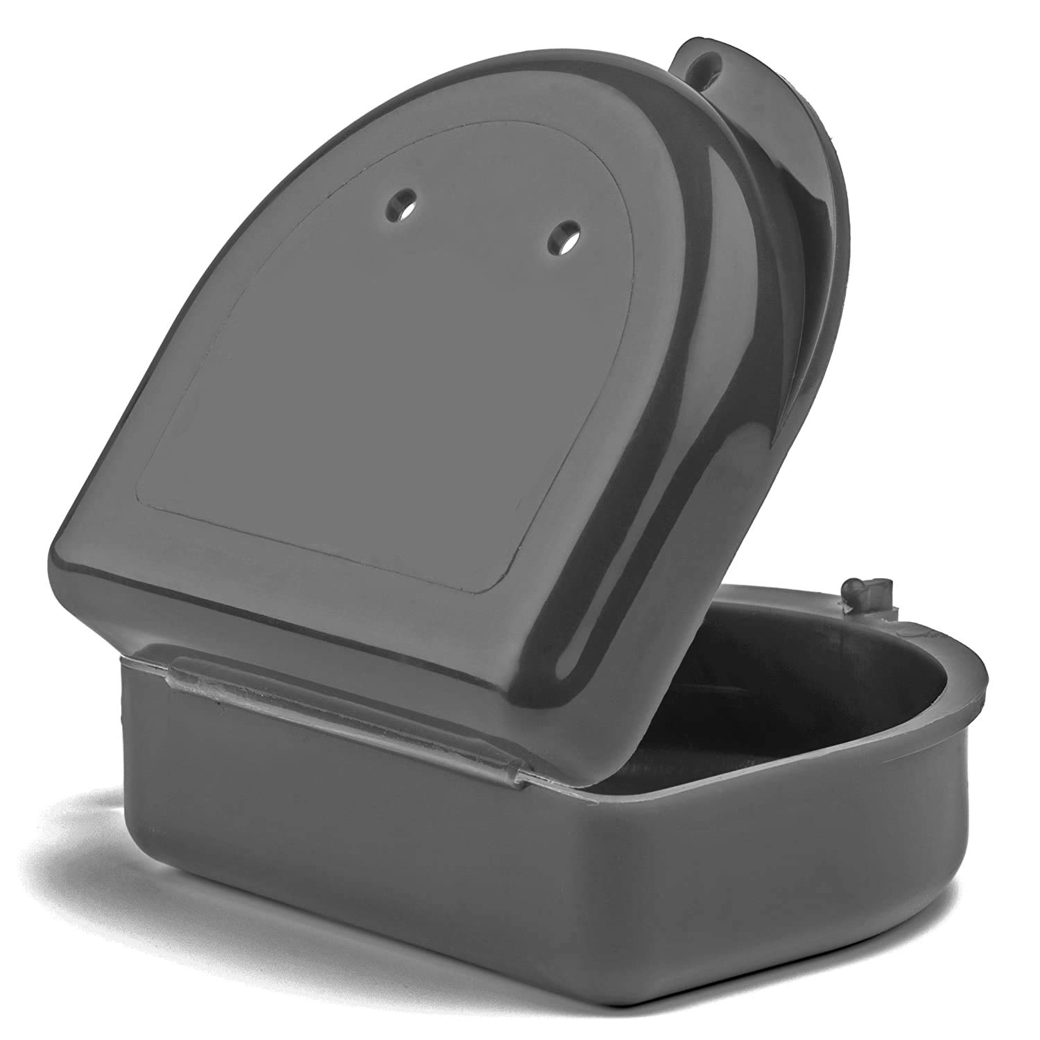 Fresh Knight Retainer Case 2 Pack w/Vent Holes-Black : Beauty