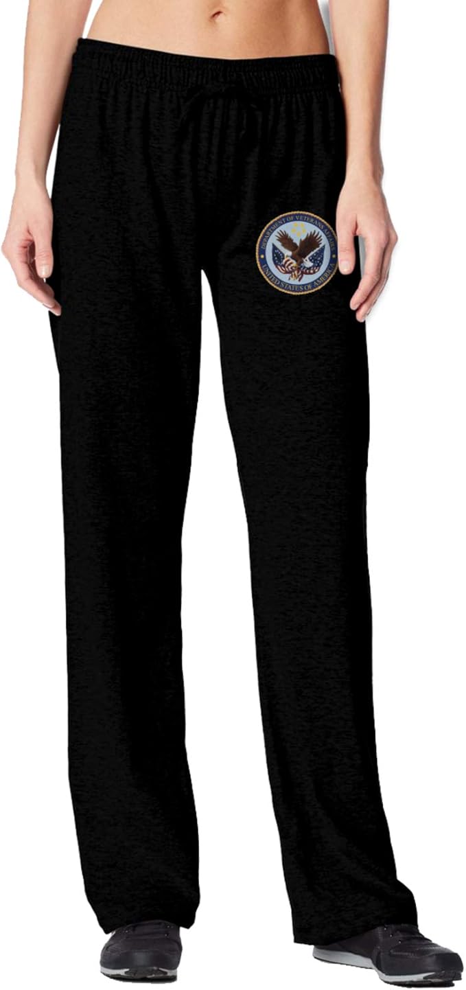 ZHENGLONG Veterans Affairs Logo Women's Comfortable Jogging Pants