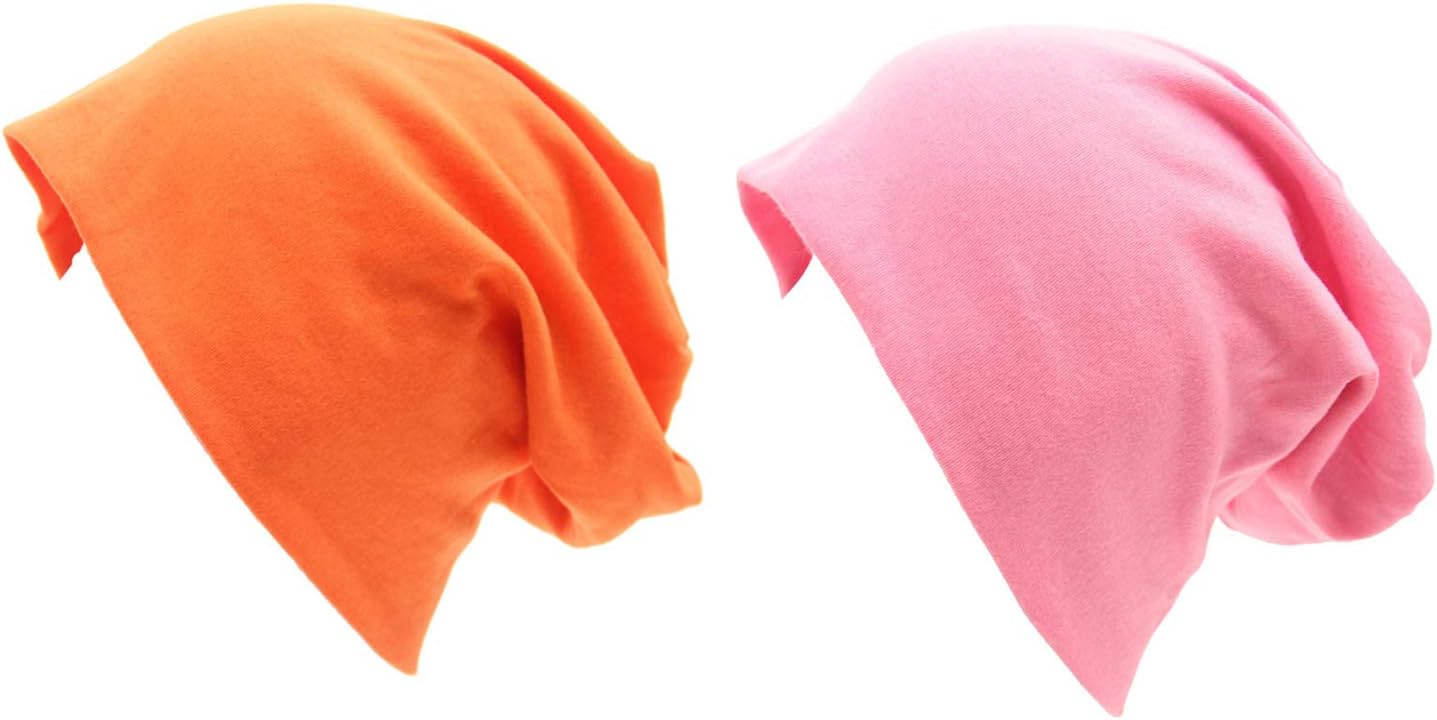 Bestjybt Women Men Beanies Hat Cotton Stretch Slouchy Beanie Chemo Hat Hip-hop Skull Cap