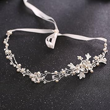 Amazon Com Generic The Bride Hand Hair Headdress European