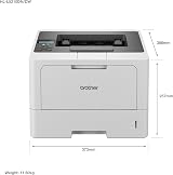 Brother HL L5210DN Mono Laser Printer USB 2.0 Ethernet UK Plug view 3