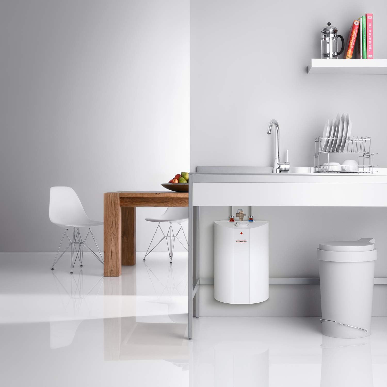 Stiebel Eltron 233219 2.5 gallon, 1300W, 120V SHC 2.5 Mini-Tank Electric Water Heater - - 
