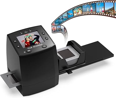 DIGITNOW High Resolution 135 Film/Slide Scanner 1800DPI JPEG SD Card