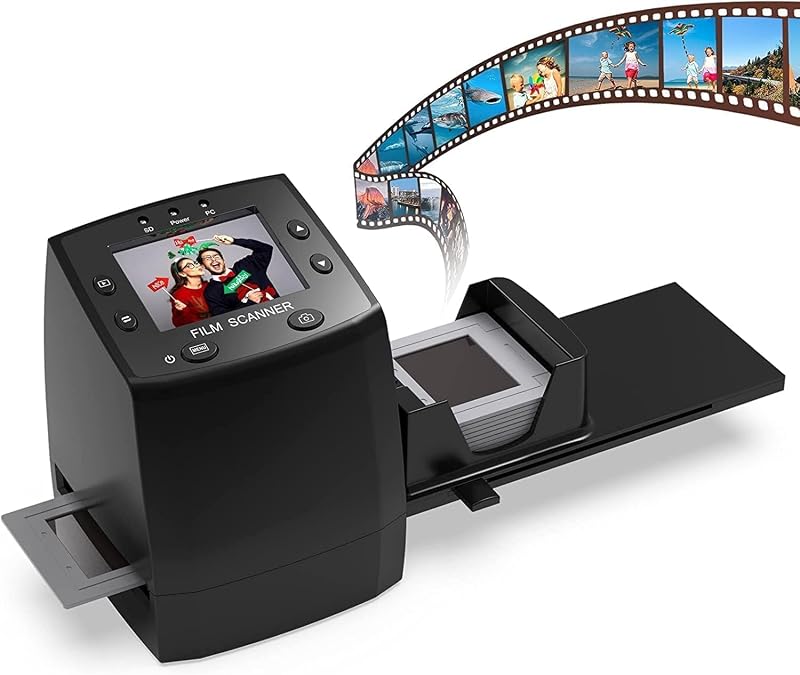DIGITNOW High Resolution 135 Film/Slide Scanner 1800DPI JPEG SD Card