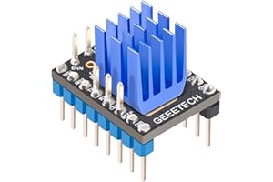 Geeetech 1PCS TMC2209 UART Stepper Motor Driver with Heat Sink for 3D Printer Controller Board Supports Step/DIR and UART Mode