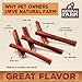 Natural Farm Odor-Free Bully Sticks (6 Inch, 20 Pack), 100% Beef Chews for Pups, Small and Medium Dogs, Non-GMO, Grain-Free, Fully Digestible, Natural Treats to Keep Your Dog Busy