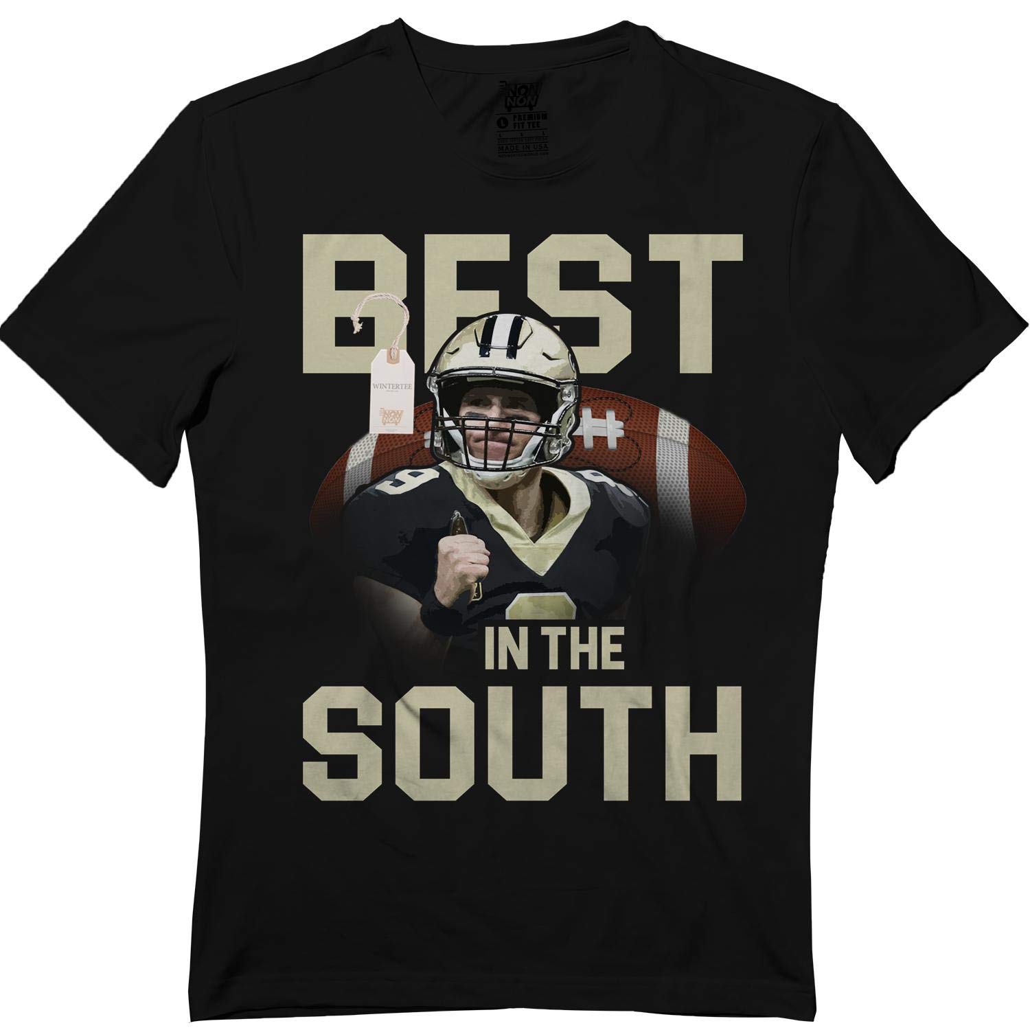 New Orleans Brees 9 Football Quarterback Best In The South Qb T Shirt