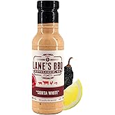 Lane's Sorta White BBQ Sauce, Award Winning Chicken Dipping Sauce, Goes Well With Beef, Meat & Burger Sauce, Made in USA Alabama White Sauce, 13.5 Oz