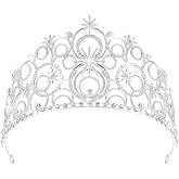 Szytypyl Children's Glinda Crown for Girls Tiara Costume Headband Accessories