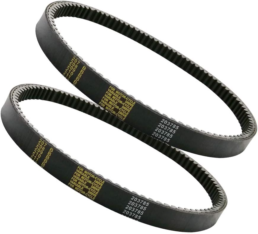 2 Pack Drive Belts for 40 Series Go Kart Torque Converter Belts for