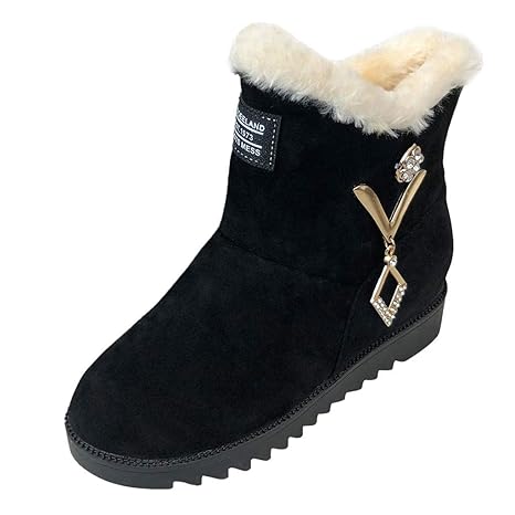 rhinestone snow boots