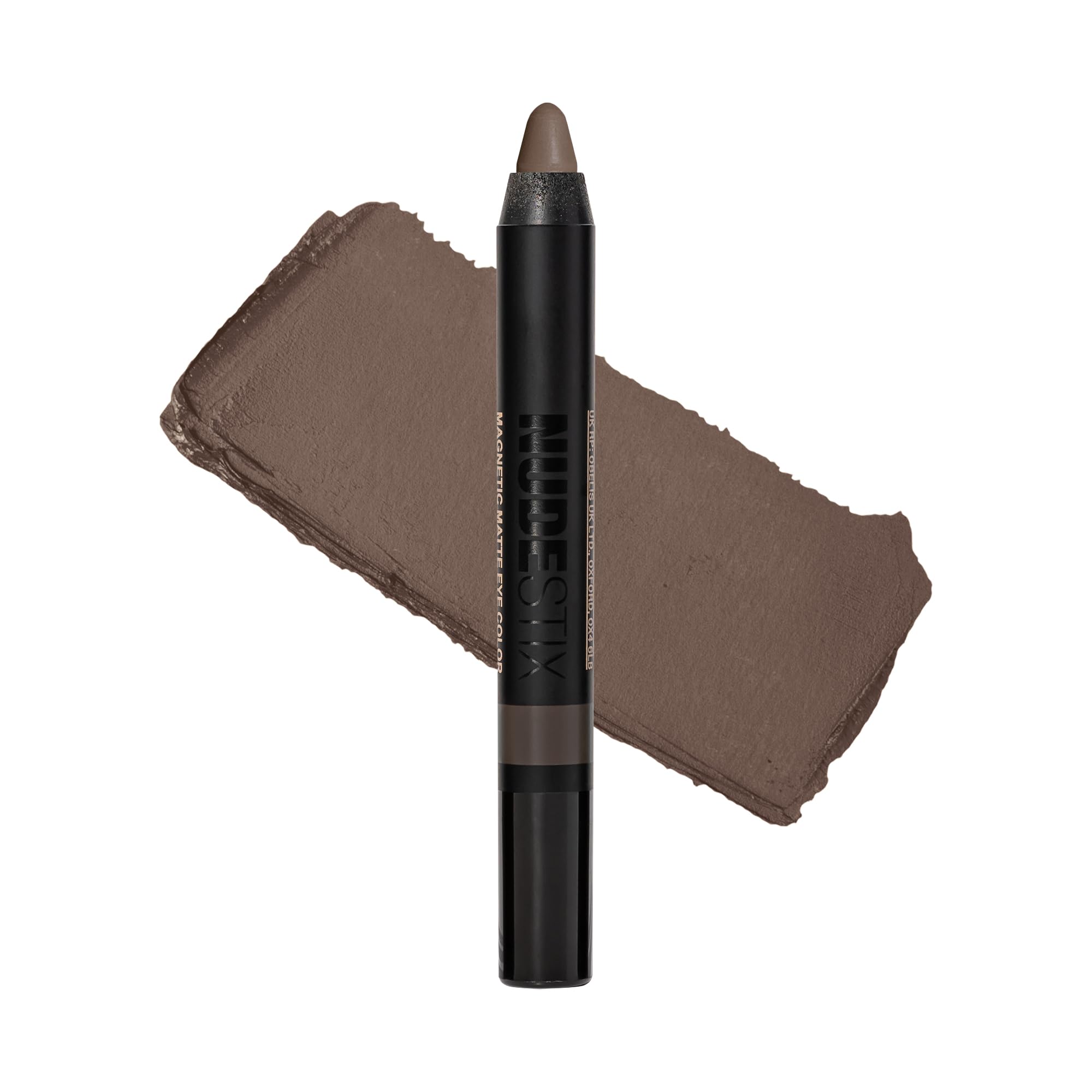 Photo 1 of Nudestix Magnetic Matte Eye Color – 3-in-1 Long-Wear Cream Eyeshadow Pencil, Eyeliner & Primer | Waterproof, Budge-Proof Matte Finish | Vegan & Cruelty-Free Eye Makeup, Shade: Slate