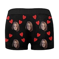 Personalized Boxer, Custom Funny Face Underwear