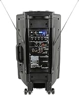 QTX QR12PA Powerful Portable PA with 2 Wireless Mics, Battery 8h view 2