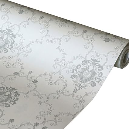 Lovefaye Victoria Style Self Adhesive Shelf Drawer Liner Removable