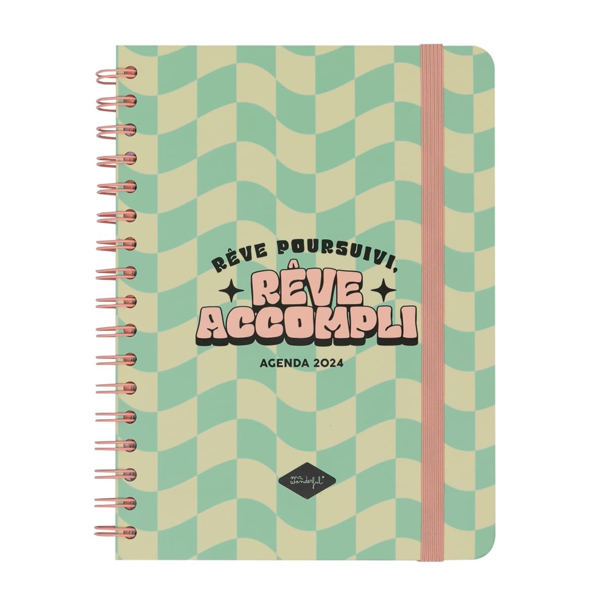 Mr.Wonderful Weekly Diary Festival 2024 – Dream Pursued, Dream Fulfilled 22.1 x 2.1 x 15.6 cm