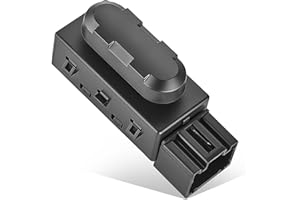 GELAIDI Power Seat Switch 6 Way for 2005-2015 Ford Mustang F150 F250 F350 Explorer Escape Lincoln & More, Driver Side Passenger Side Power Seat Adjust Switch 9L3Z14A701A 5F9T-14B709-AA