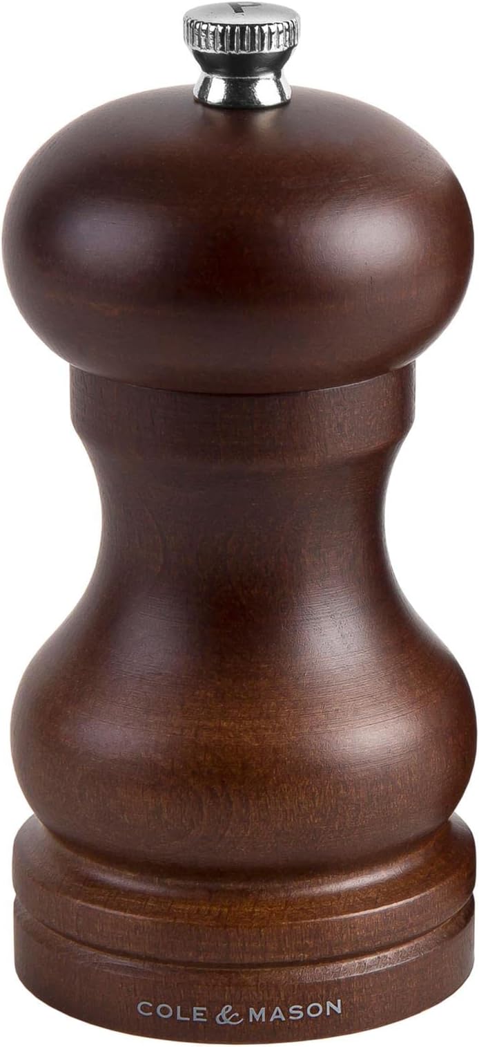 Cole & Mason Forest Capstan Pepper Mill 120mm Beech Wood Grinder