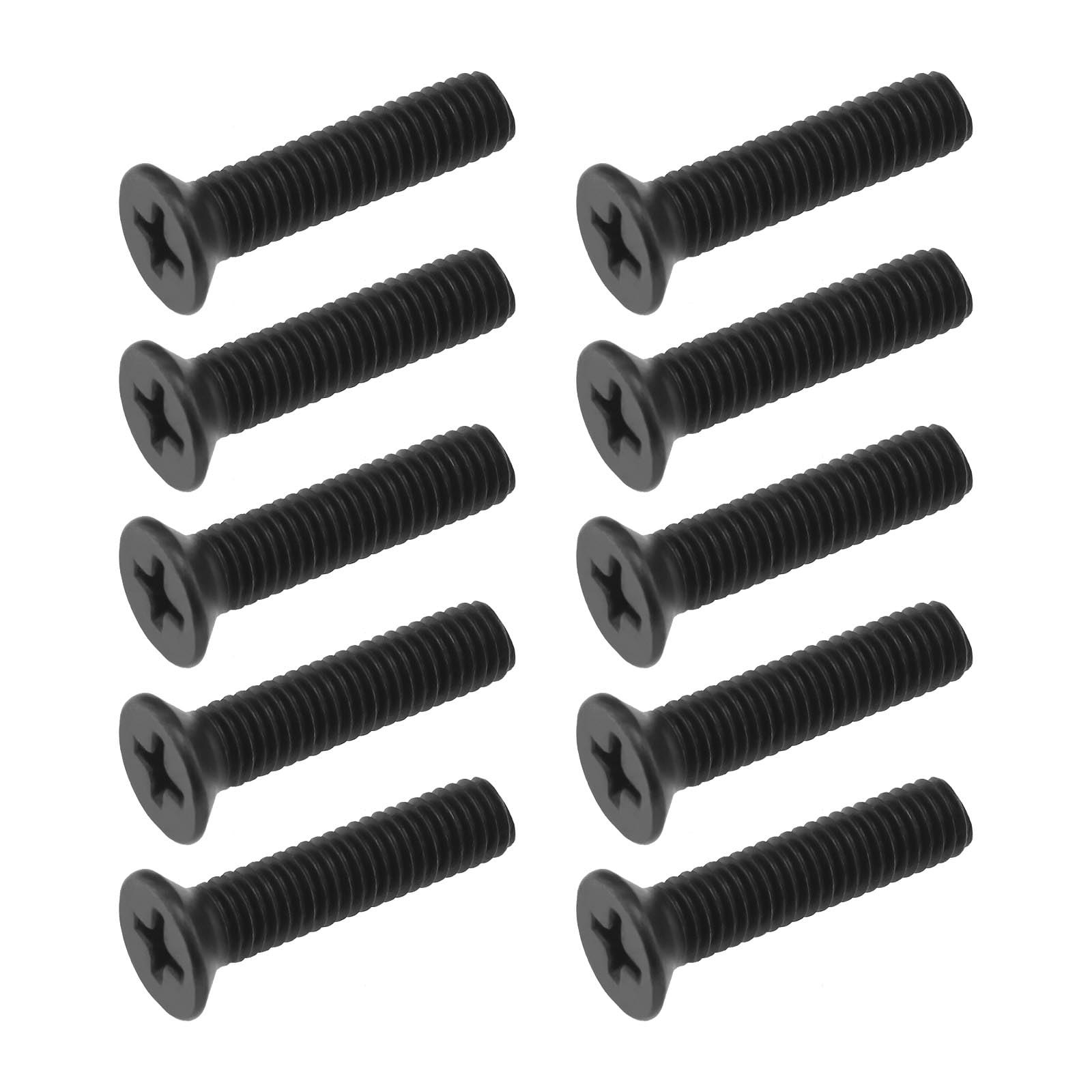 Create idea 10PCS M5x22mm Drill Bit Chuck Left Hand Fixed Threaded Screw Drill Bit Chuck Handle Adapter Bolt Locking Screw for Electric Drill Black