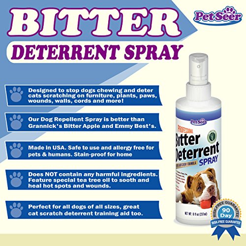Bitter Apple Spray For Dogs & Cat Deterrent PRO Training Aid for