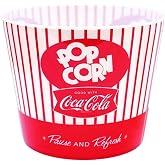 Tablecraft Coca-Cola Popcorn/Snack Bucket"Pause &amp; Refresh" (CC400), Red