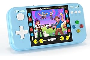 OWENBO Handheld Game for Kids, Portable Video Game Console with 500 Retro Games, AV Output Old School Systems Plug & Play Video Games for Kids & Adults (Singles Gaming )