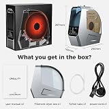Creality Space PI Filament Dryer Box 1KG 1.75/2.85mm LCD Touch 12 Filaments view 7