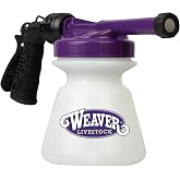 Weaver Livestock Foamer Set, Cattle Shampoo Foamer with Lid, Spray Nozzle, Easy Hose Connection End, Livestock Shampoo Sprayer for Goats, Sheep, Swine