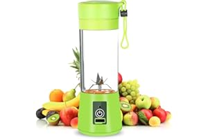 Portable Mini Juice Multi-Function USB Charging Juice Cup Fruit Electric Juice Mixing Cup(Green)