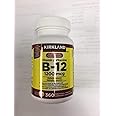 Kirkland Signature Sublingual Vitamin B12, 1200mcg Methlcobalamin, 360 Tablets