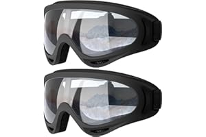 COOLOO Ski Goggles, Snow Snowboard Goggles for Men Women Kids - UV Protection Foam Anti-Scratch Dustproof